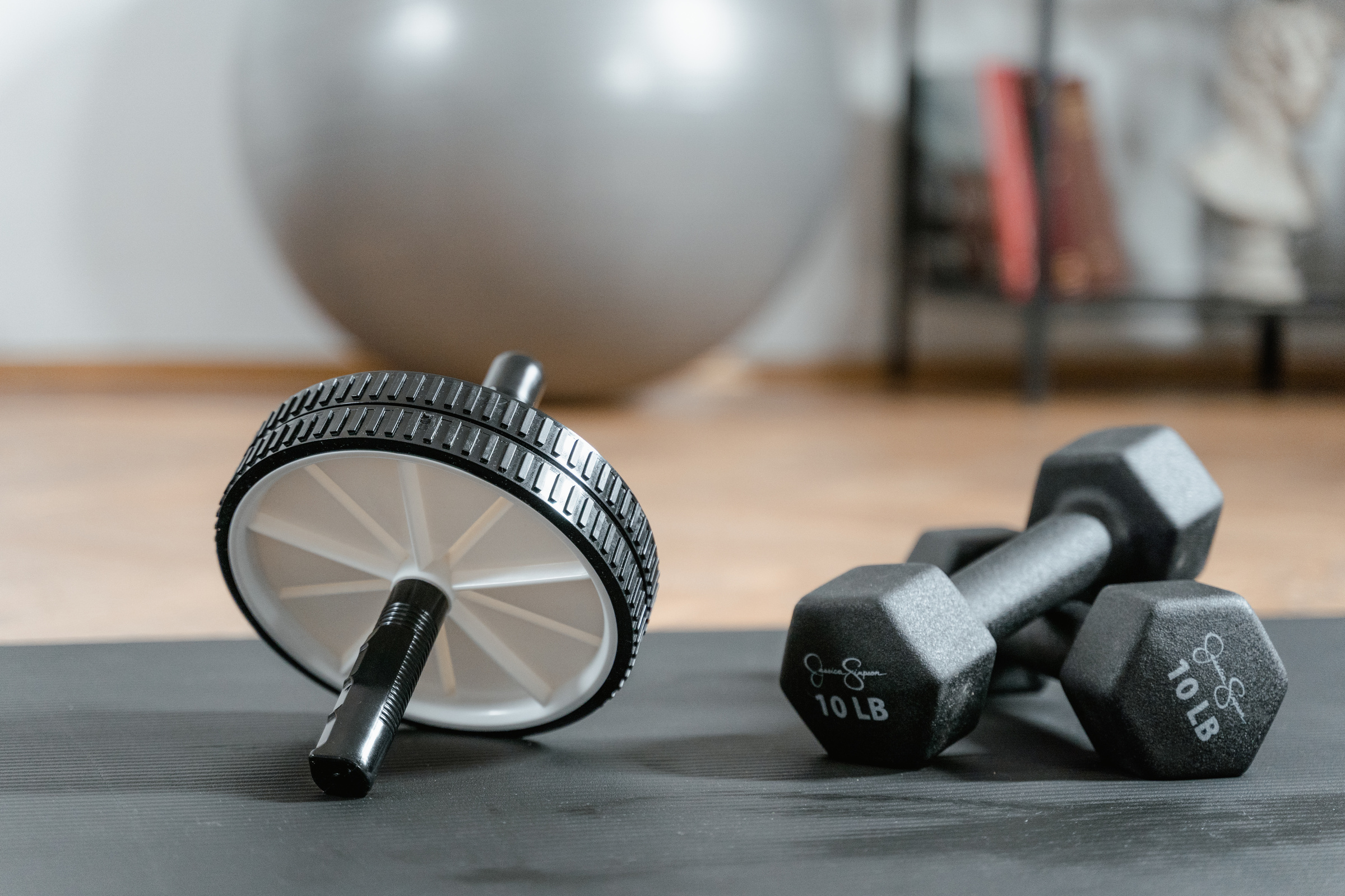 Shallow Focus Photo of Exercise Equipment